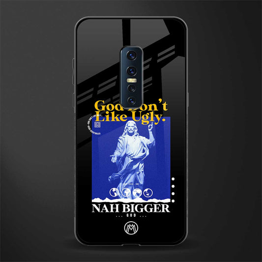 god don't like ugly exclusive glass case for vivo v17 pro image