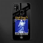 god don't like ugly exclusive glass case for samsung galaxy f41 image