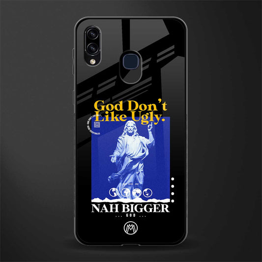 god don't like ugly exclusive glass case for samsung galaxy a20 image