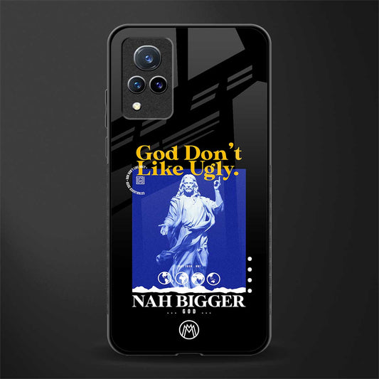 god don't like ugly exclusive glass case for vivo v21 5g image