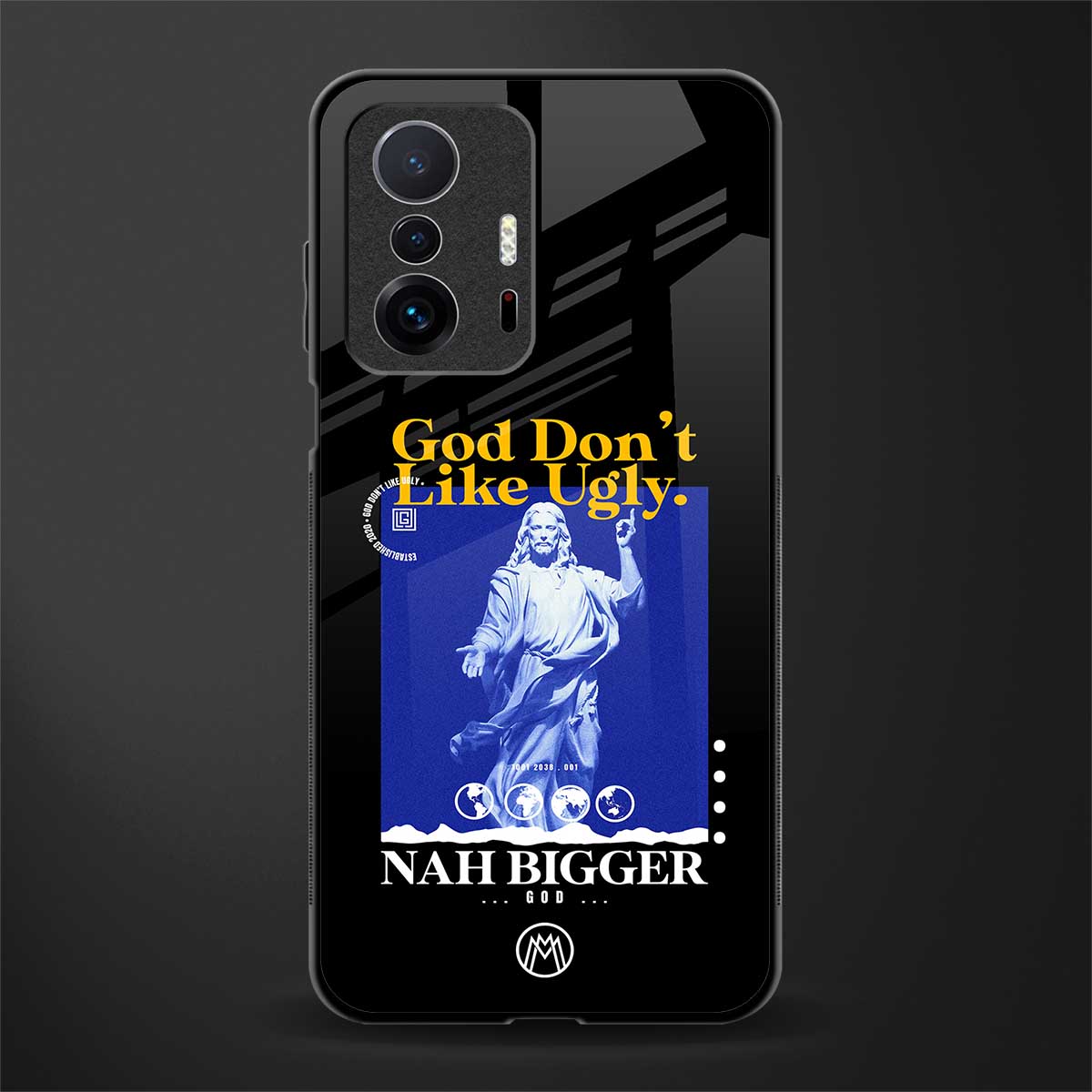 god don't like ugly exclusive glass case for mi 11t pro 5g image