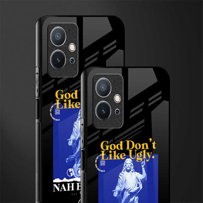 god don't like ugly exclusive glass case for vivo t1 5g image-2