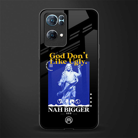 god don't like ugly exclusive glass case for oppo reno7 pro 5g image