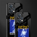 god don't like ugly exclusive back phone cover | glass case for realme 9 pro 5g