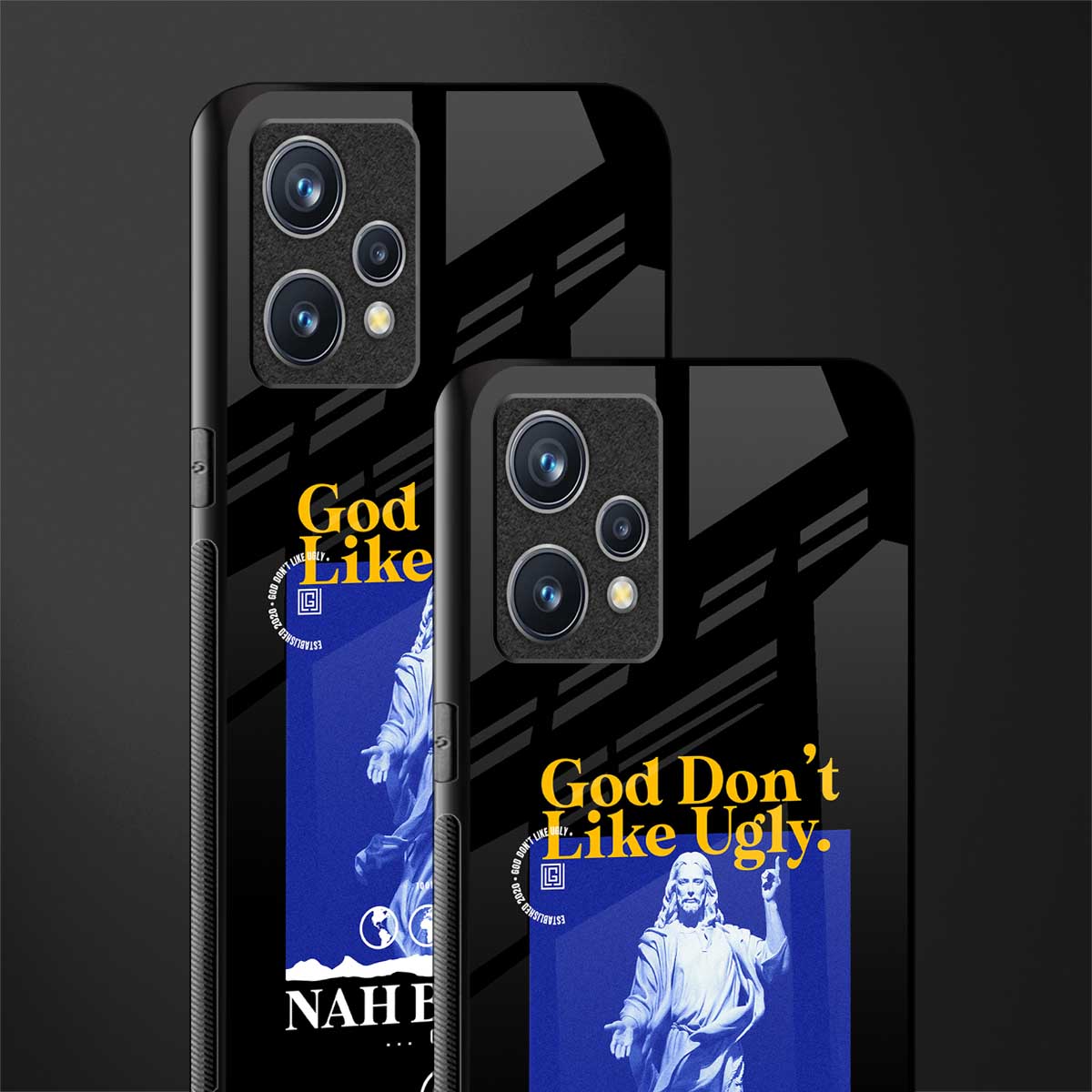 god don't like ugly exclusive glass case for realme 9 pro plus 5g image-2