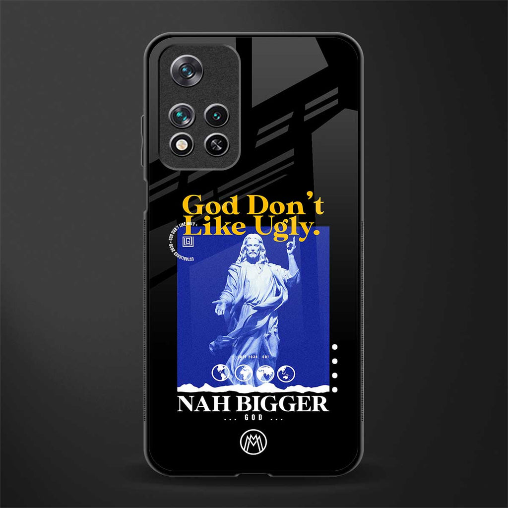 god don't like ugly exclusive glass case for xiaomi 11i 5g image