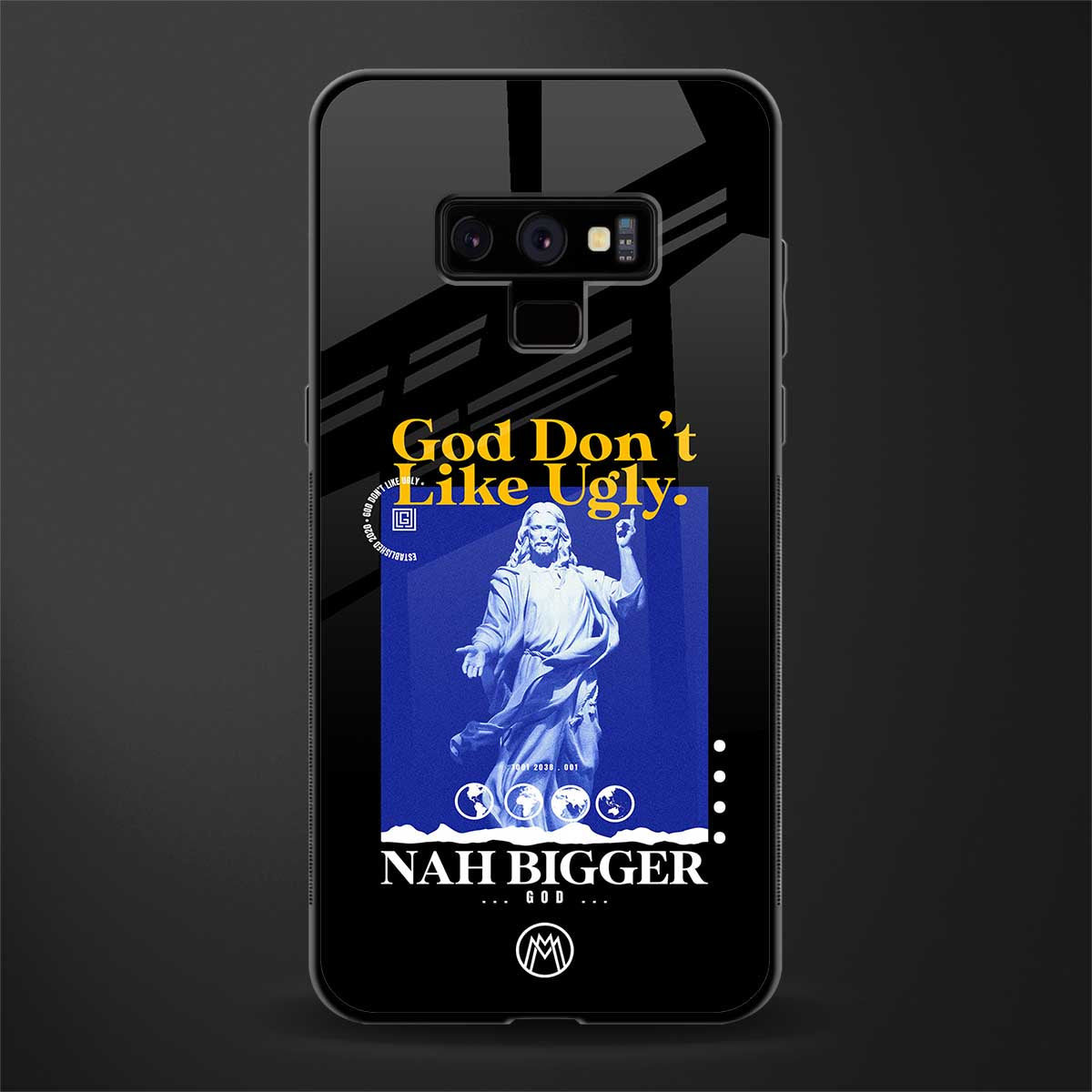 god don't like ugly exclusive glass case for samsung galaxy note 9 image