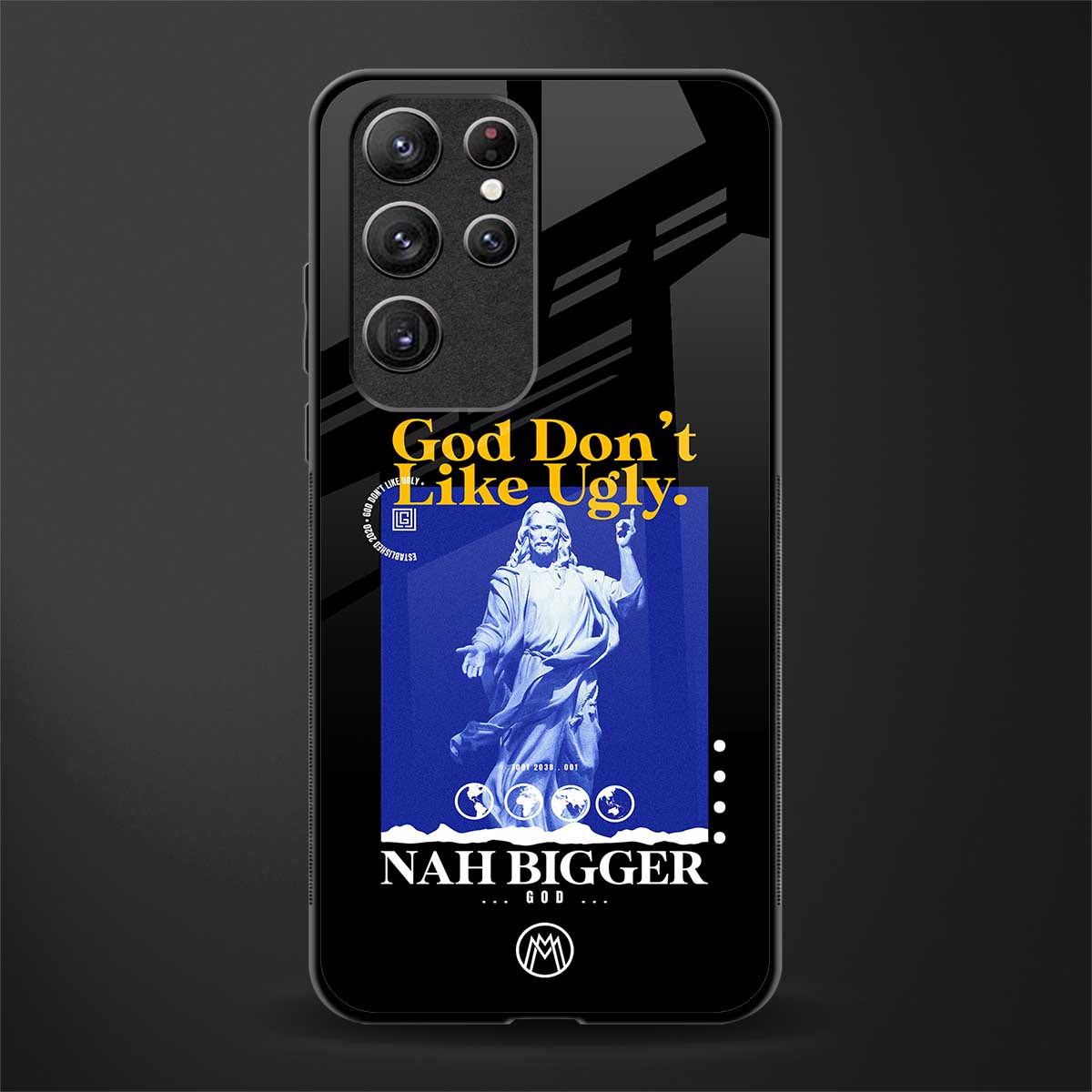 god don't like ugly exclusive glass case for samsung galaxy s22 ultra 5g image