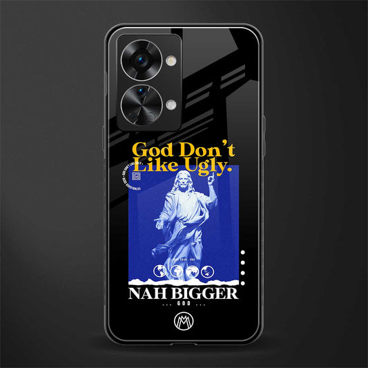 god don't like ugly exclusive glass case for phone case | glass case for oneplus nord 2t 5g