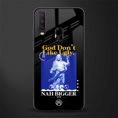 god don't like ugly exclusive glass case for vivo y17 image