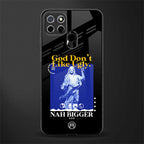 god don't like ugly exclusive glass case for realme narzo 30a image