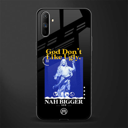 god don't like ugly exclusive glass case for realme c3 image