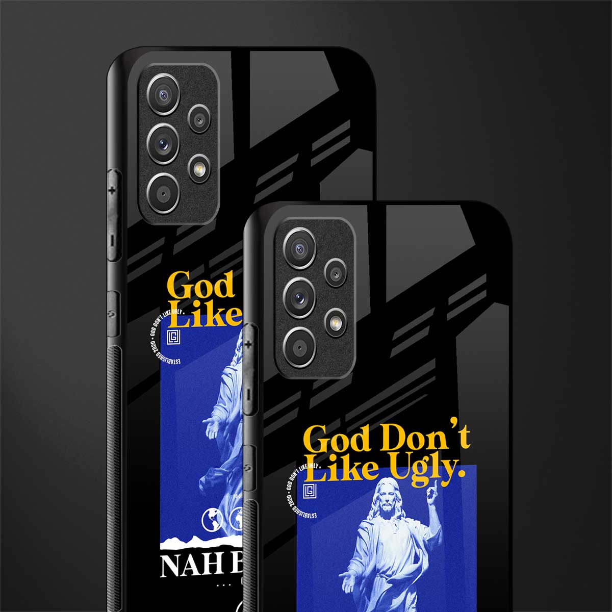 god don't like ugly exclusive glass case for samsung galaxy a52s 5g image-2