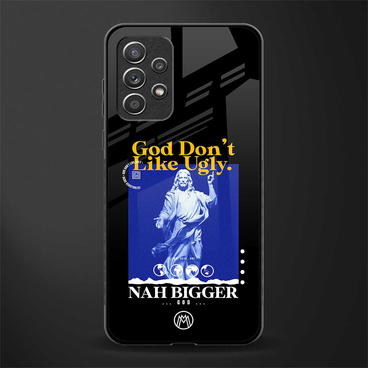 god don't like ugly exclusive glass case for samsung galaxy a52 image