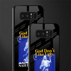 god don't like ugly exclusive glass case for samsung galaxy note 8 image-2