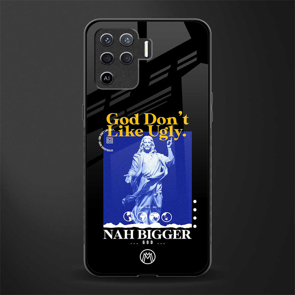 god don't like ugly exclusive glass case for oppo f19 pro image
