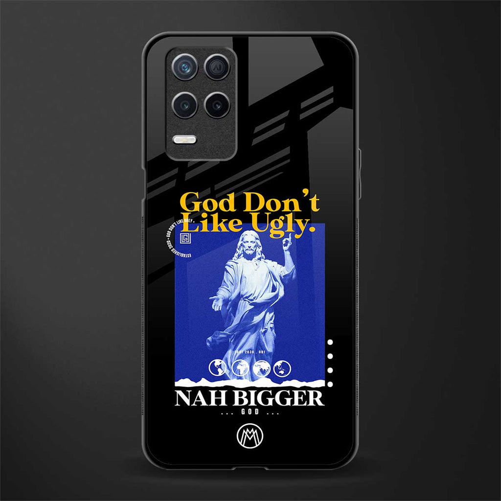god don't like ugly exclusive glass case for realme 8 5g image
