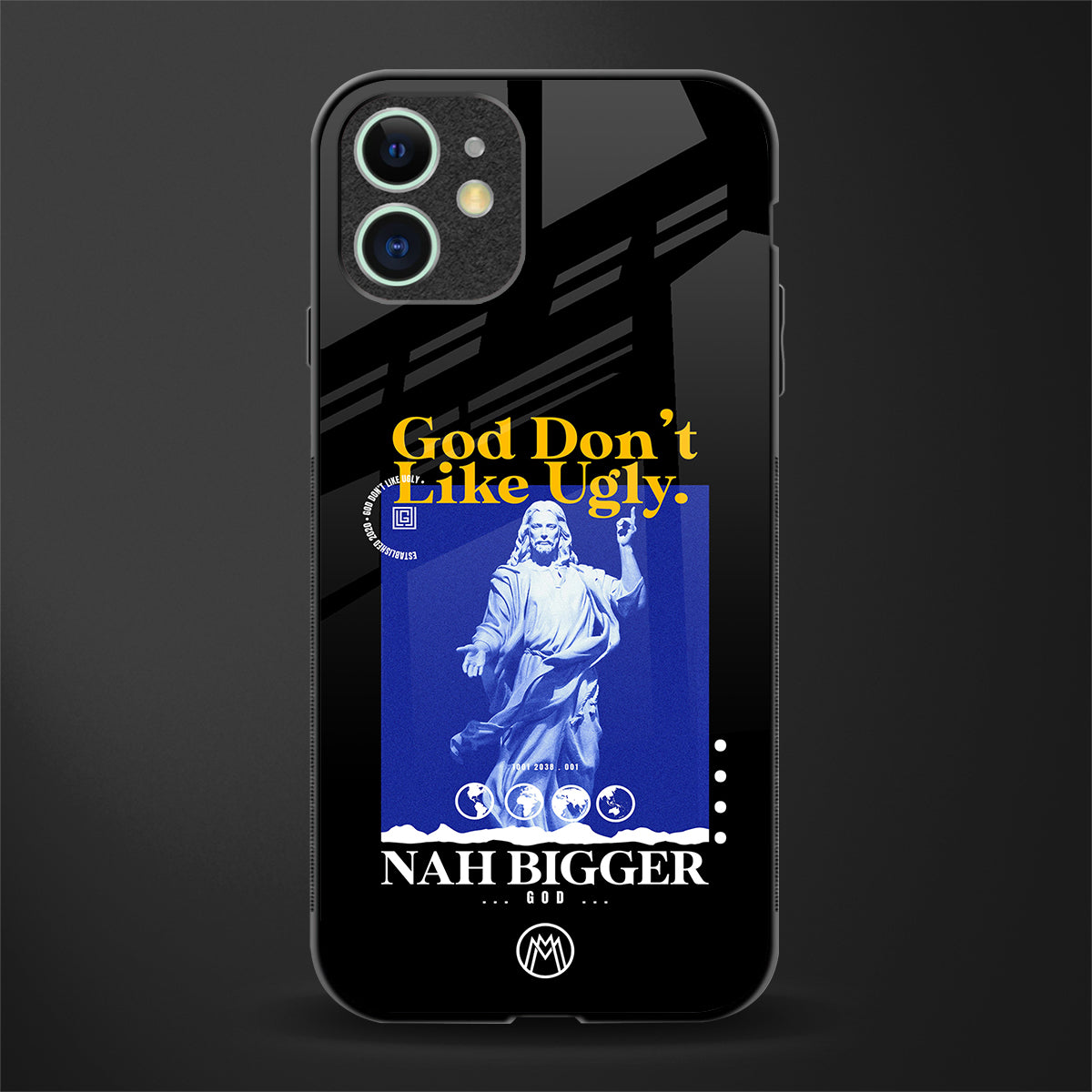 god don't like ugly exclusive glass case for iphone 12 image