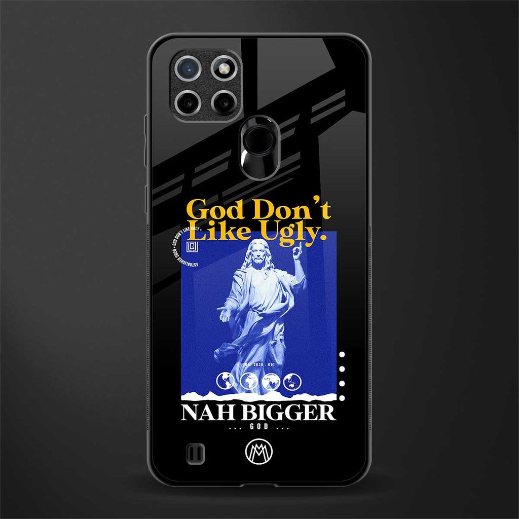 god don't like ugly exclusive glass case for realme c21 image