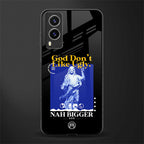 god don't like ugly exclusive glass case for vivo v21e 5g image