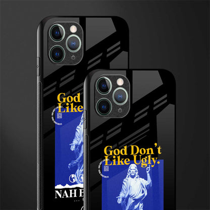 god don't like ugly exclusive glass case for iphone 11 pro max image-2