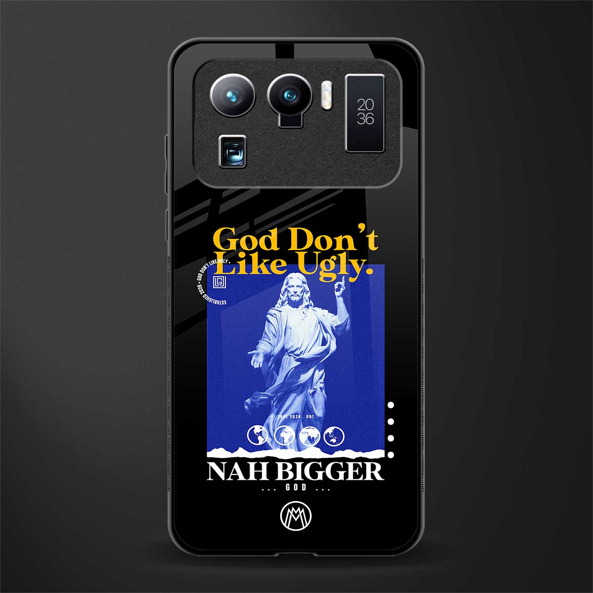 god don't like ugly exclusive glass case for mi 11 ultra 5g image