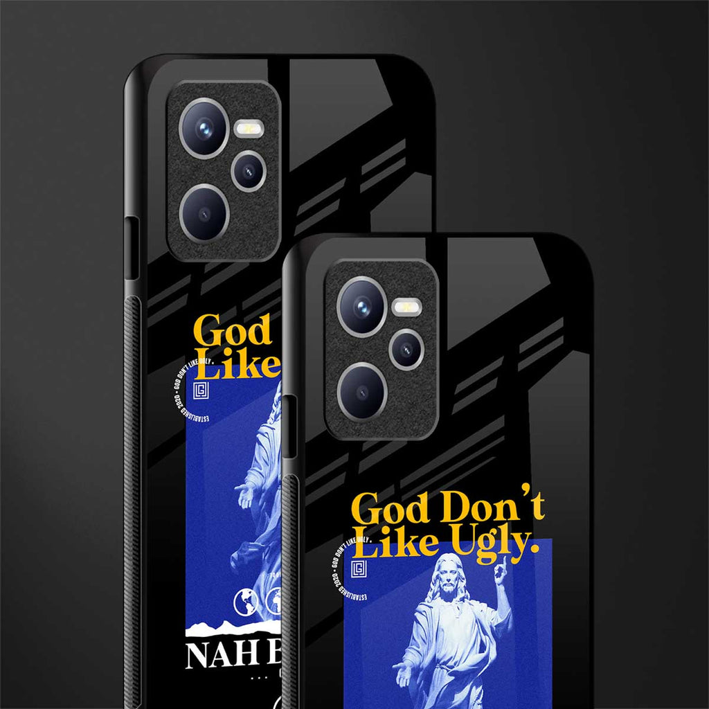 god don't like ugly exclusive glass case for realme c35 image-2