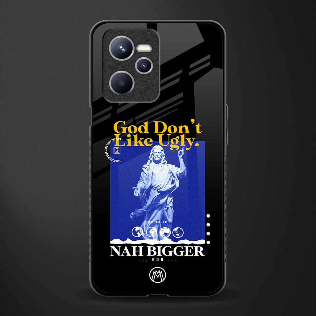 god don't like ugly exclusive glass case for realme c35 image