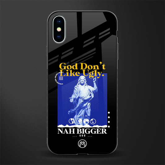 god don't like ugly exclusive glass case for iphone xs image