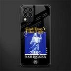 god don't like ugly exclusive back phone cover | glass case for samsung galaxy m33 5g