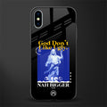 god don't like ugly exclusive glass case for iphone x image