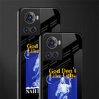 god don't like ugly exclusive back phone cover | glass case for oneplus 10r 5g