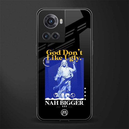 god don't like ugly exclusive back phone cover | glass case for oneplus 10r 5g