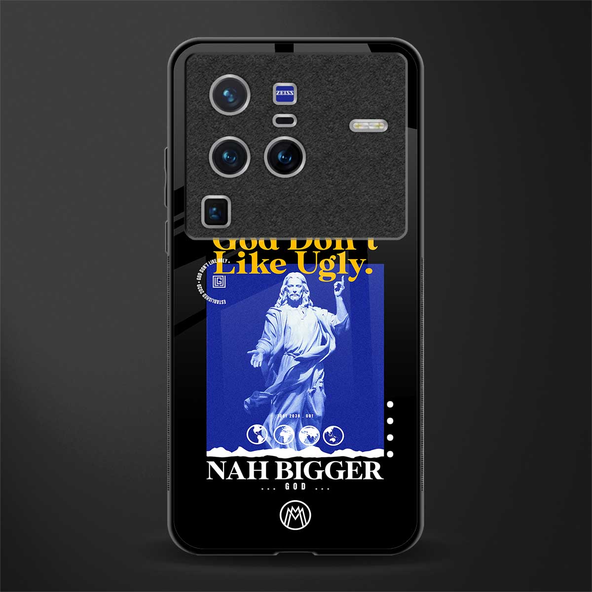 god don't like ugly exclusive glass case for vivo x80 pro 5g image