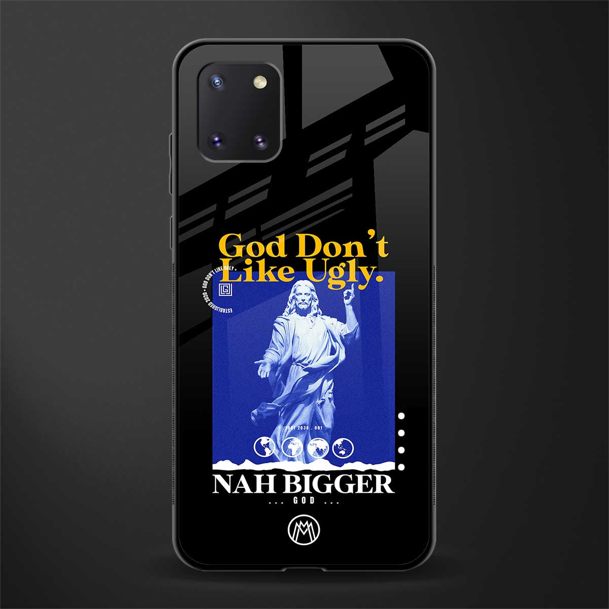 god don't like ugly exclusive glass case for samsung galaxy note 10 lite image
