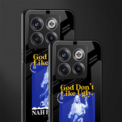 god don't like ugly exclusive back phone cover | glass case for oneplus 10t