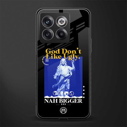 god don't like ugly exclusive back phone cover | glass case for oneplus 10t