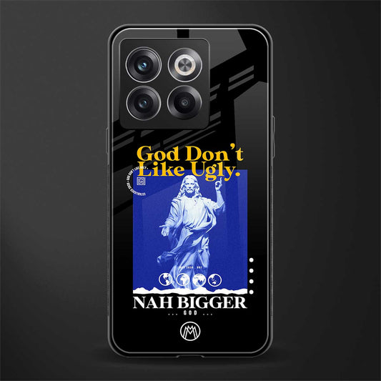 god don't like ugly exclusive back phone cover | glass case for oneplus 10t