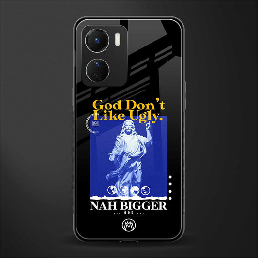 god don't like ugly exclusive back phone cover | glass case for vivo y16