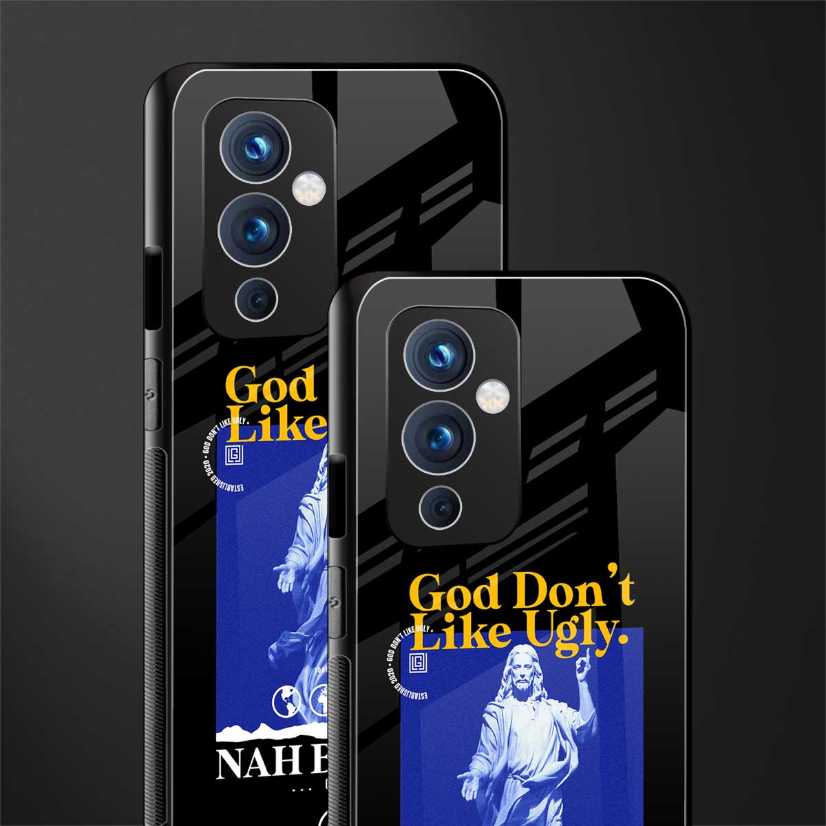 god don't like ugly exclusive back phone cover | glass case for oneplus 9