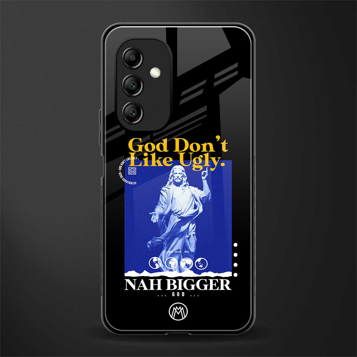 god don't like ugly exclusive back phone cover | glass case for samsung galaxy a14 5g