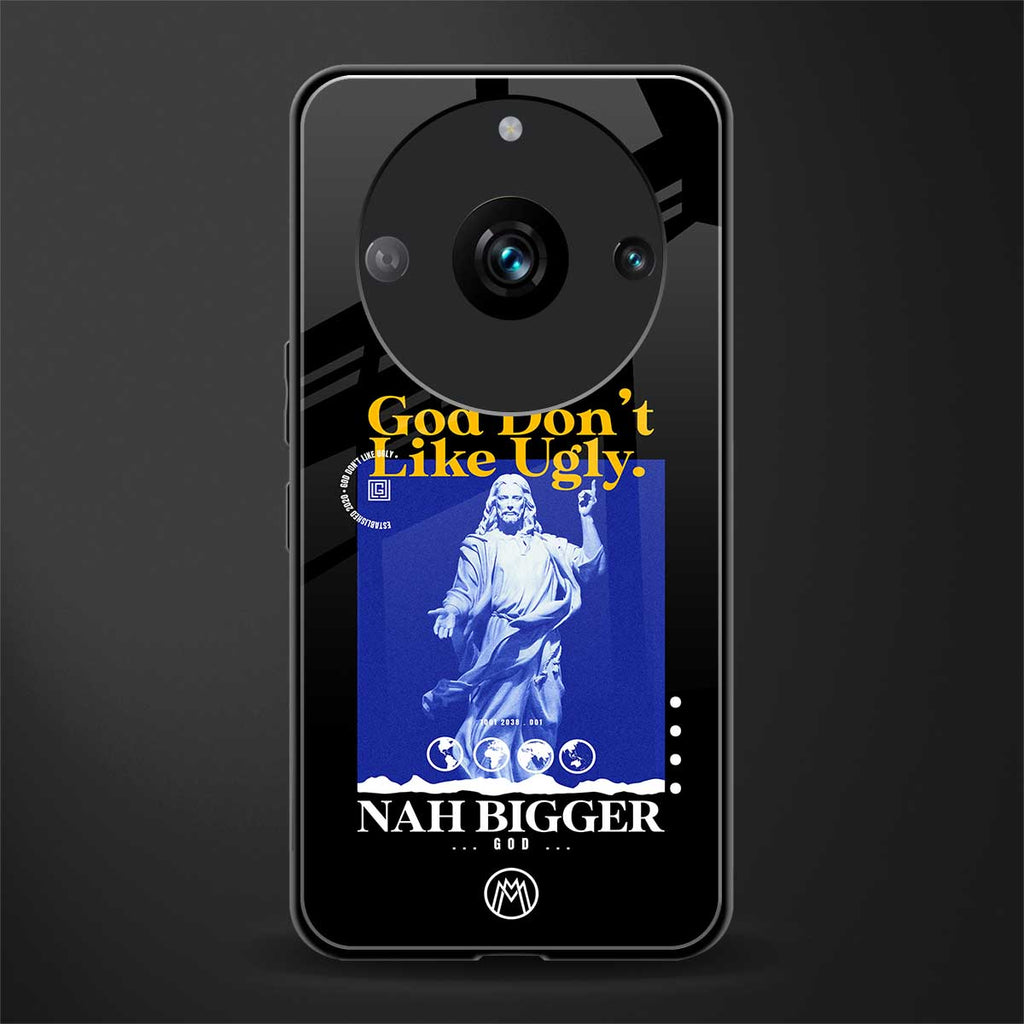 god don't like ugly exclusive back phone cover | glass case for realme 11 pro 5g