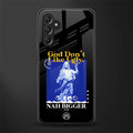 god don't like ugly exclusive back phone cover | glass case for samsun galaxy a24 4g
