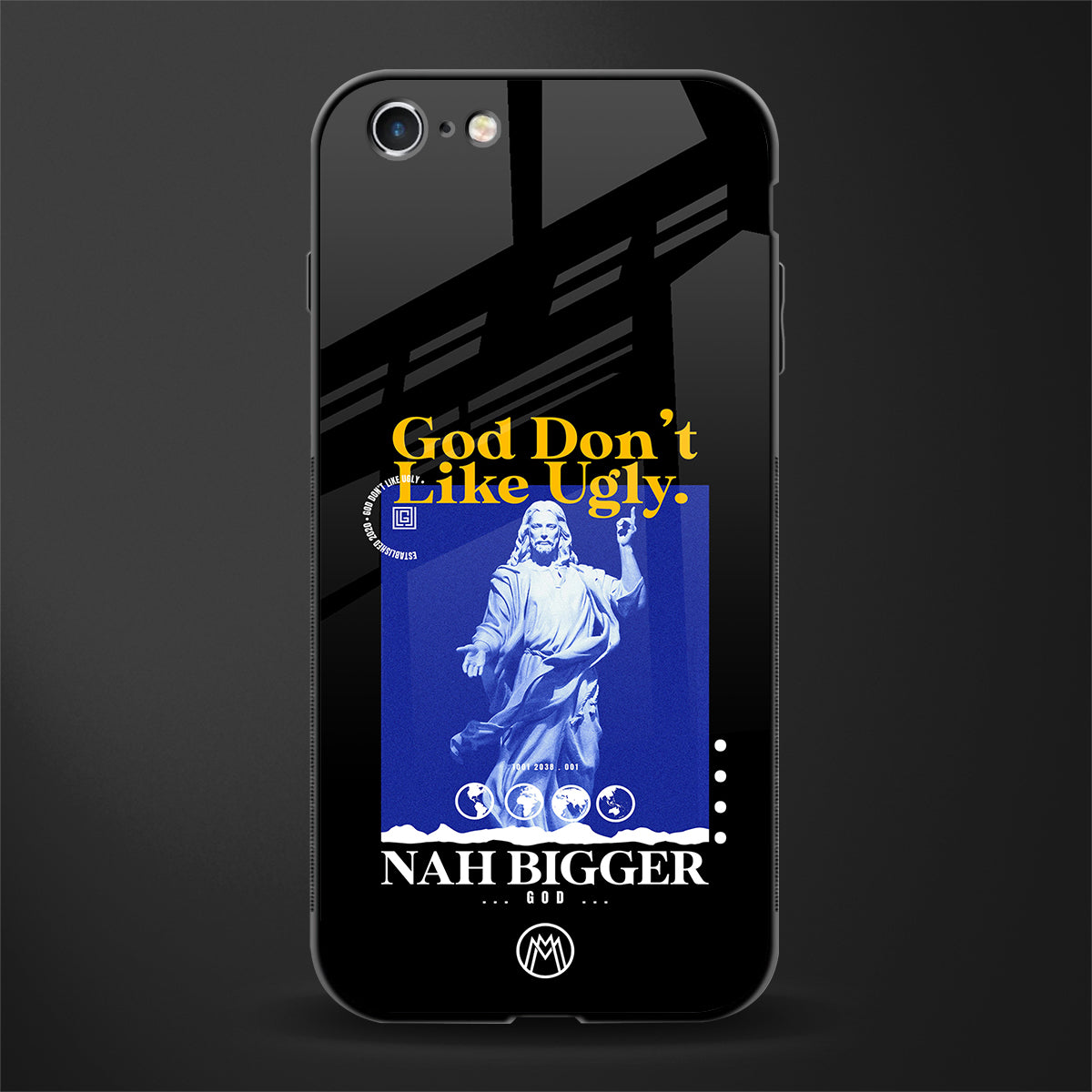 god don't like ugly exclusive glass case for iphone 6s plus image