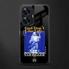 god don't like ugly exclusive back phone cover | glass case for realme c55