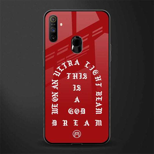 god dream glass case for realme narzo 20a image