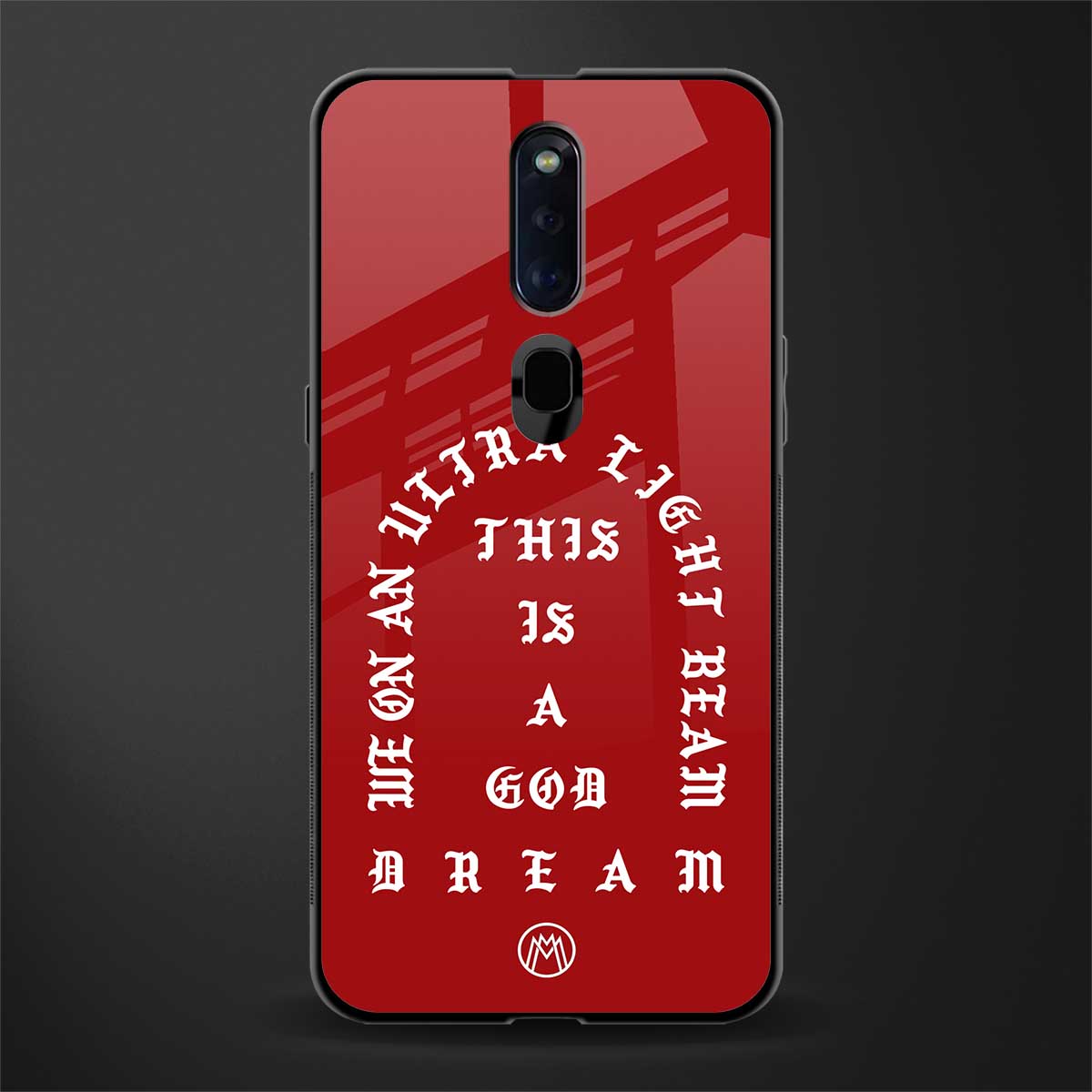 god dream glass case for oppo f11 pro image