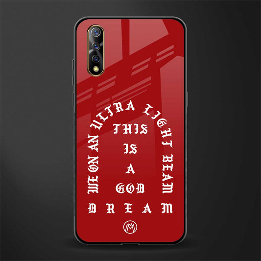 god dream glass case for vivo z1x image