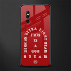 god dream glass case for vivo v15 pro image