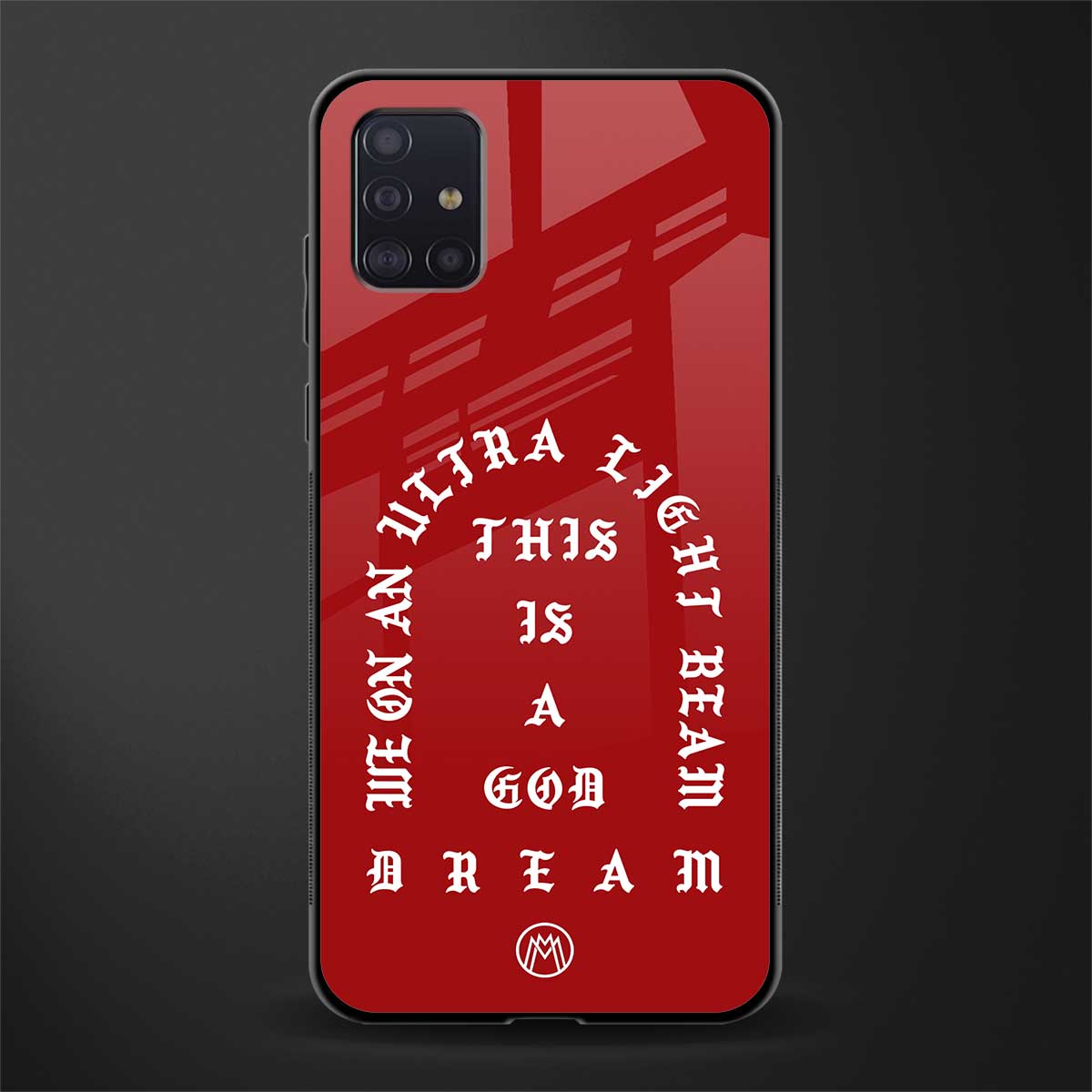 god dream glass case for samsung galaxy a71 image